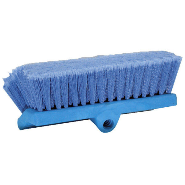 Mr. LongArm 10 Inch Bi-Level Wash Brush, Blue
