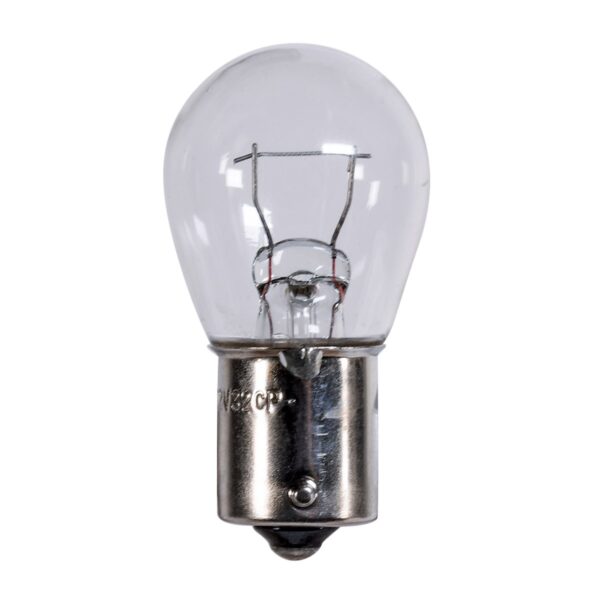Arcon Backup Light Bulb, Single Contact Miniature, 25.2W, 12V, Clear