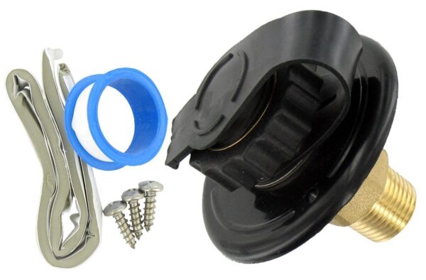 Valterra Fresh Water Inlet Black