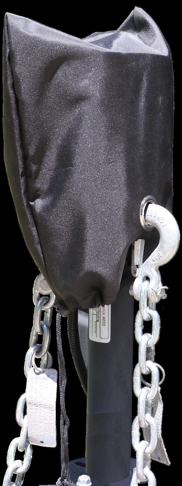 Ultra-Fab Trailer Tongue Jack Cover, Gray Vinyl
