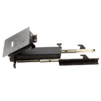 MORryde Ceiling-Mount TV Bracket, Slide-Out and Flip-Down, 17-inch, 130° Swivel
