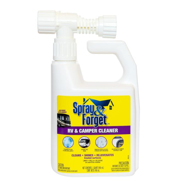 WM Barr Spray and Forget RV Rubber Roof Cleaner, 32 oz
