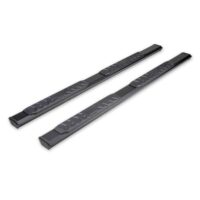TrailFX A4 Series Hexagonal Aluminum Nerf Bars, 4-1/2 in, 300 lb, Black, Pair