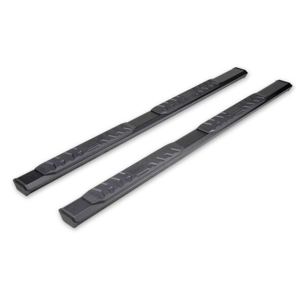 TrailFX A4 Series Hexagonal Aluminum Nerf Bars, 4-1/2 in, 300 lb, Black, Pair
