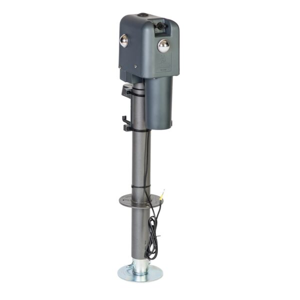 Husky Towing Electric Trailer Tongue Jack, 3000 lb, Square Topwind