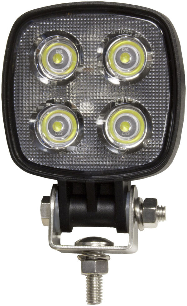 Peterson LED Pedestal Mount Work Light, White, Rectangular