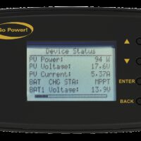 Go Power Bluetooth Remote Display for MPPT Solar Charge Controllers