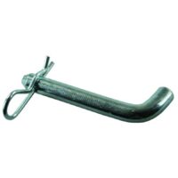 JR Products Bent Hitch Pin, 5/8 Inch, 2-7/8 Inch, Chrome-Plated