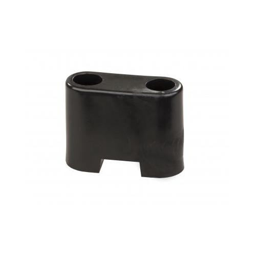 JR Products RV Door Stop Bumper, T-Style, Black