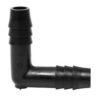Valterra 3/8-Inch 90-Degree Hose Barb Elbow, Black