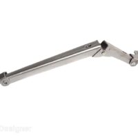RV Designer Table Drop Leaf Support, Spring-Tensioned, 9-3/4" Length, Silver