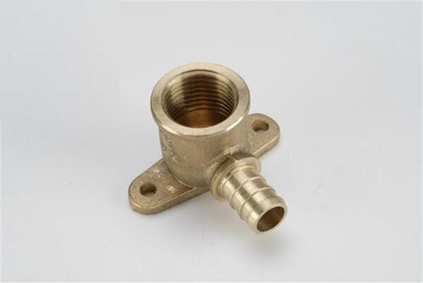 Elkhart Supply 1/2 Inch Hose Barb to Female Thread Adapter, Gold