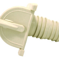 Valterra Fresh Water Gravity Inlet, Ivory, Surface Mount