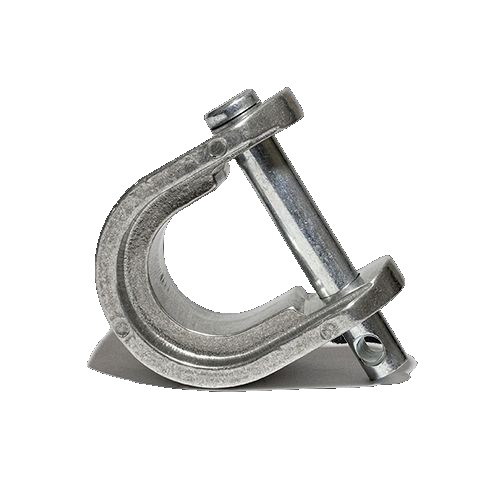 Blaylock Fifth Wheel King Pin Lock, 3/4 Inch Pin, Aircraft Aluminium, Silver