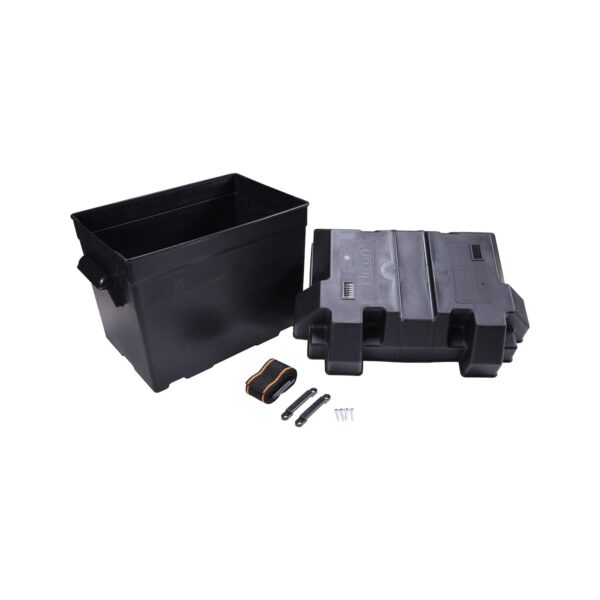 Arcon Battery Box, Group 27, Vented, Black