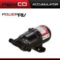 Remco Fresh Water Accumulator Tank, 820 ml, Black