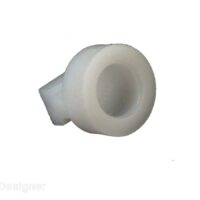 RV Designer Internal Snap Curtain Carriers, Plastic, White, Set of 14