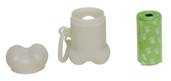 Valterra Glow-in-the-Dark Pet Waste Bag Dispenser with 20 Biodegradable Bags