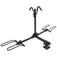 Stromberg Carlson 2-Bike Hitch Carrier with Cradle System, 80 lb, Black