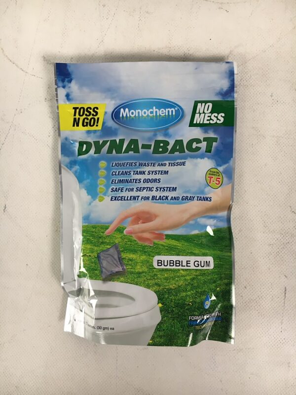 Valterra Dyna Bact Holding Tank Treatment, 1 Ounce, Bag of 12