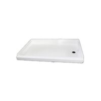 Specialty Recreation Rectangular Shower Pan, 24 x 36 Inch, White