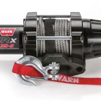 WARN VRX 3500 lb Winch, Synthetic, Wired, Black