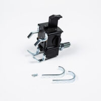 Blue Ox Patriot Brake Control Mounting Bracket, Black, 4" Claw