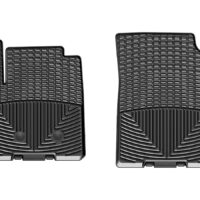WeatherTech All-Weather Floor Mat, Direct-Fit, Black, 2 Pieces