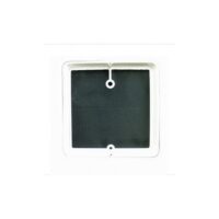 Heng's Roof Vent Screen Frame 14 by 14 Inch White with Screen