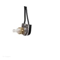RV Designer Roof Vent Switch, 125 Volt AC, Push Button, Black