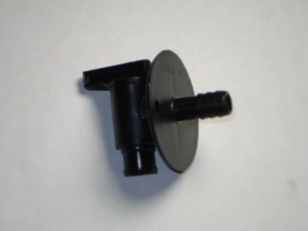Petersen Molding Fresh Water Tank Drain Valve, 3/8-inch Hose Barb