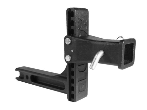 Blue Ox Hitch Receiver Tube Adapter, 2.5 Inch, Black
