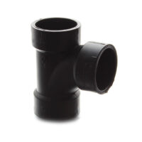 LaSalle Bristol ABS Tee Fitting, 1-1/4 Inch, Black