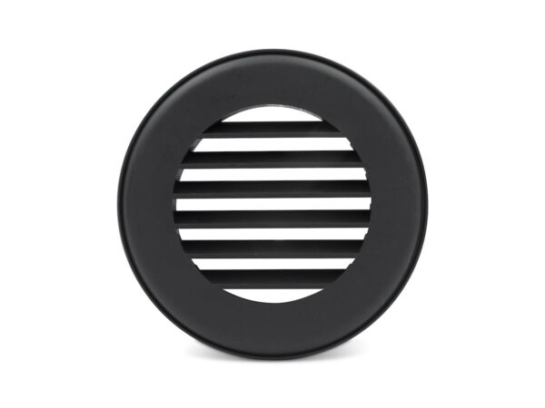 B&B Molders 4 inch Duct Register, Black