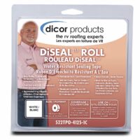 Dicor Roof Repair Tape, TPO, White, 4" x 12.5 Feet