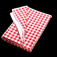 Coghlan's Red and White Checkered Tablecloth, 72 x 54 Inches