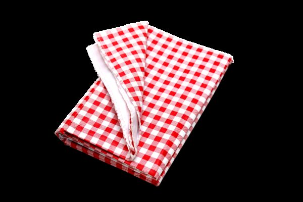 Coghlan's Red and White Checkered Tablecloth, 72 x 54 Inches