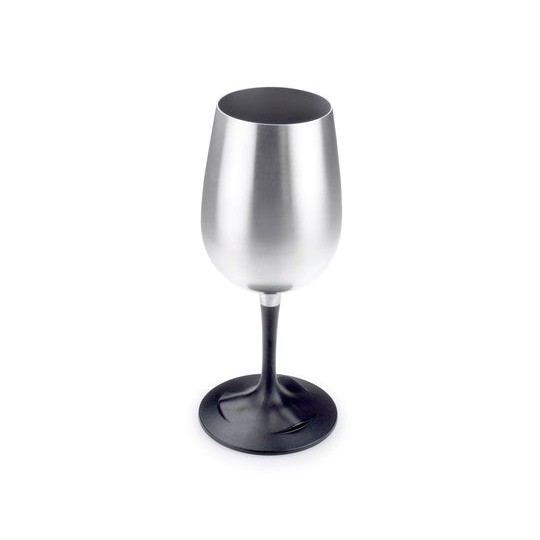 GSI Outdoors Glacier Stainless Nesting Wine Glass, 10.8 oz