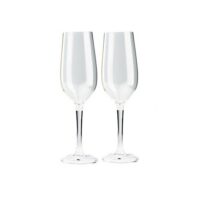 GSI Outdoors Glacier Nesting Champagne Flutes, 6 oz, 2-Pack
