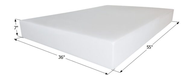 Icon Fresh Water Tank, 57 Gallon, Rectangular, Tank Body Only