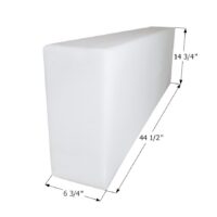 Icon Fresh Water Tank, 18 Gallon, Rectangular, Tank Body Only