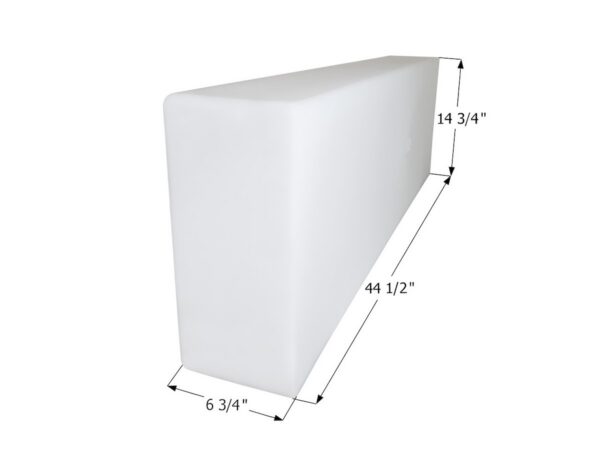 Icon Fresh Water Tank, 18 Gallon, Rectangular, Tank Body Only