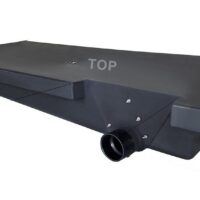 Icon Waste Holding Tank, 39 Gallon, ABS Plastic, Flange Mount