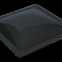 Icon 22 x 22 Square Skylight Dome, Smoke