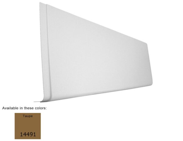 Icon J-Wrap Panel Skirting, Taupe, 52 x 17 Inches, Glendale Titanium