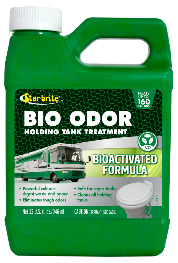 Star Brite Bio Odor RV Holding Tank Treatment, 32 oz, Biological Formula