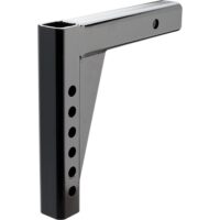 Equal-i-zer Weight Distribution Hitch Shank, 2 Inch Receiver, 12 Inch, 10 Rise/6 Drop, Black