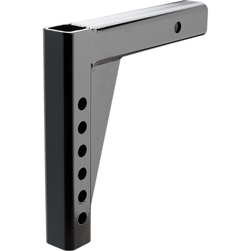 Equal-i-zer Weight Distribution Hitch Shank, 2 Inch Receiver, 12 Inch, 10 Rise/6 Drop, Black