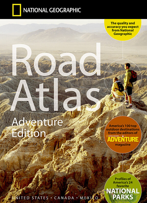 National Geographic Kids Ultimate U.S. Road Atlas, Paperback, 144 Pages