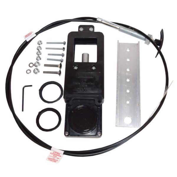 Valterra Sewer Waste Valve, Black Water, 1-1/2 Inch, 6 Foot Cable